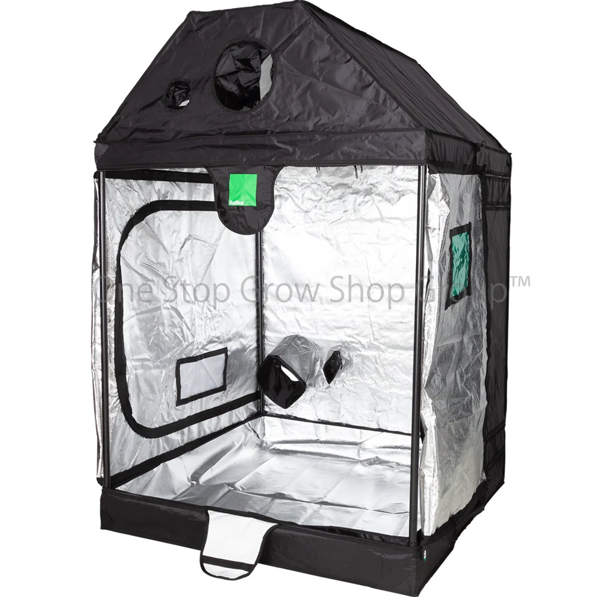 BudBox Pro - Pitched Roof - 1.2m x 1.2m x 1.8m - Loft Grow Tent - Image 2