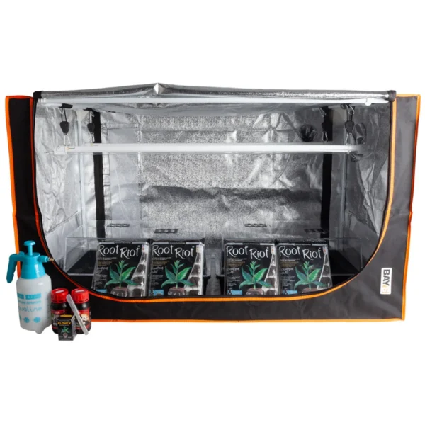 Bay6 Dual Purpose 130 & Omega Clone LED Propagation Tent Kit